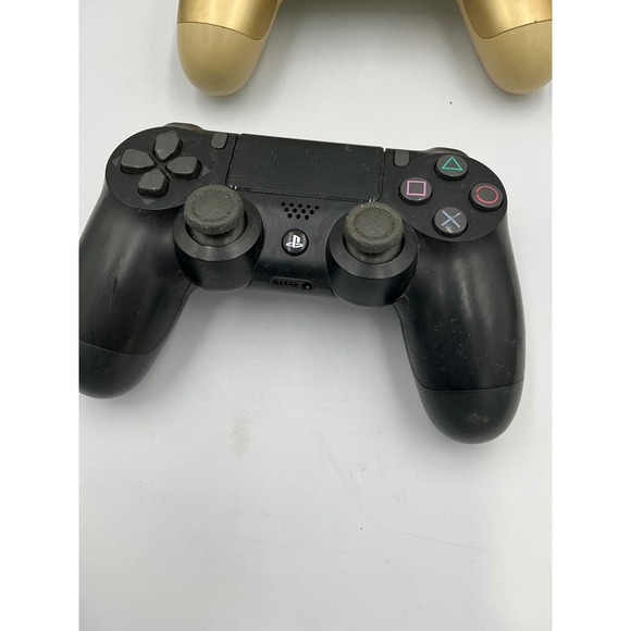 Sony PlayStation 4 DualShock 4 Wireless Controller Lot Black Gold Untested AS-IS - Picture 6 of 11